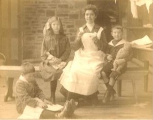 Belgian refugees in Kington during WW1